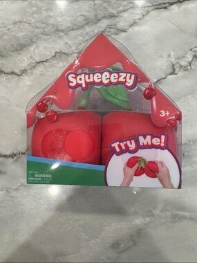Red Cherry Stress Toy Set -